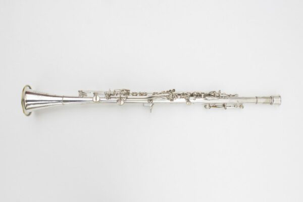 clarinette métal CAVALIER (USA) fabrication C.G CONN [TAMPONS CUIR NEUF & HOUSSE SOUPLE NEUVE ]