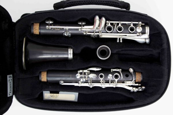 Clarinette Buffet Crampon E13  [TAMPONS CUIR NEUF + OFFRE PACK étui BAM+ BEC vandoren complet NEUF ]