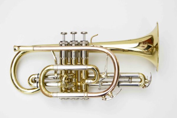 Roy Benson CR-302 Cornet à pistons [en TBE, trigger coulisse 1 et 3 + etui + embouchure ]