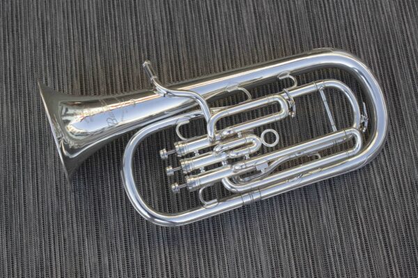Saxhorn / Tuba / Pichotte ALTO MIB BESSON ''NEW STANDARD'' CLASS A [MADE IN ENGLAND] + étui neuf TOM & WILL + embouchure Denis Wick