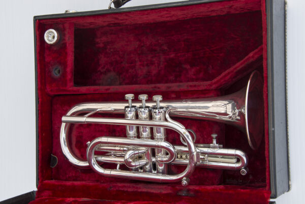 GETZEN ''Capri'' argenté CORNET A PISTONS