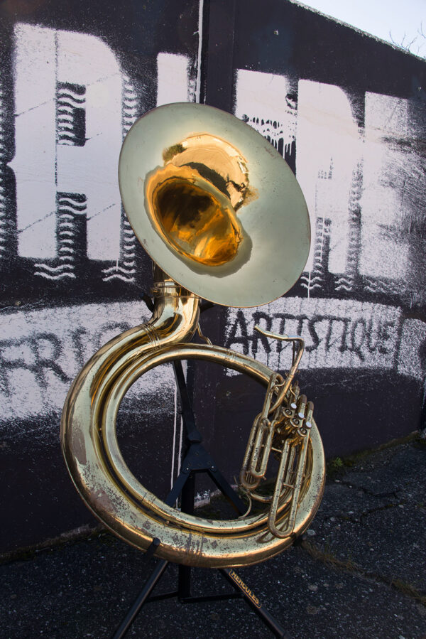 KING 2350 SOUSAPHONE Bb [avec housse sac à dos, embouchure et tuning-bit neuf]