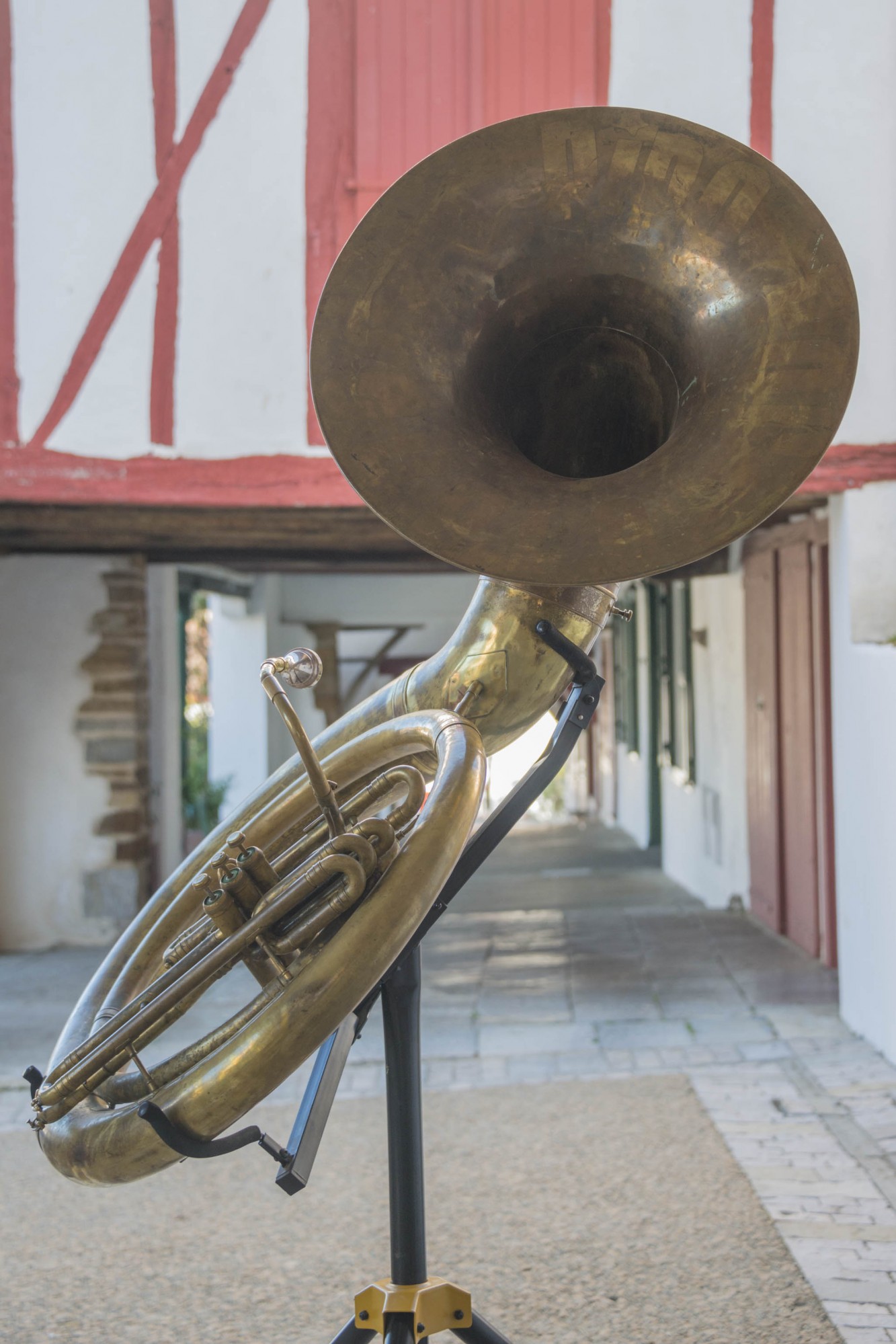 sousaphone Sib 3 pistons Reynolds ''Contempora SU-11'' USA – Image 2