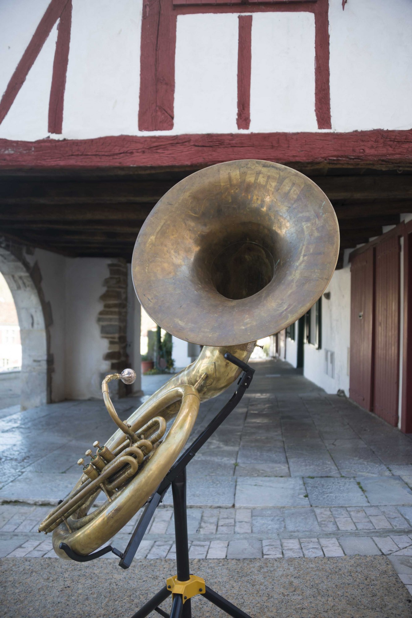 sousaphone Sib 3 pistons Reynolds ''Contempora SU-11'' USA – Image 4