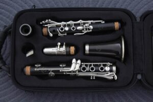 Clarinette Buffet Crampon Evette & Schaeffer K séries France  [TOUT ÉBÈNE,TAMPONS CUIR NEUF+BEC+ ÉTUI NEUF]