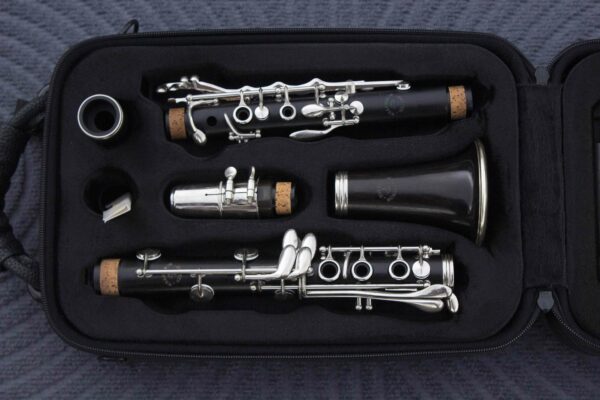 Clarinette Buffet Crampon Evette & Schaeffer K séries France  [TOUT ÉBÈNE,TAMPONS CUIR NEUF+BEC+ ÉTUI NEUF]